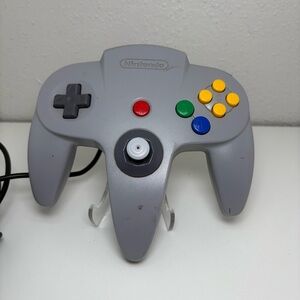 Nintendo N64  Gray Controller Tight Stick OEM Authentic
